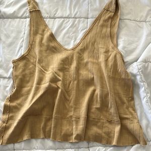 NWT FREE PEOPLE Cropped Flowy Tank